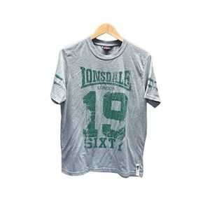 Lonsdale London 1960 Size Large (L) Grey T-Shirt Boxing